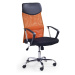 Kancelářská otočná židle VIRE - látka, síť, více barev Modrá