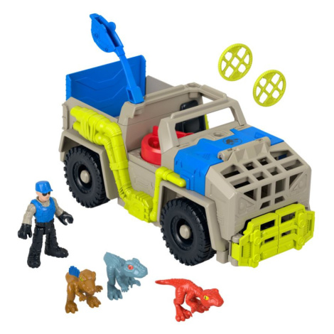 Fisher price imaginext transportér na dinosaury, mattel hrk69