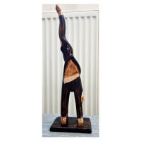 Tuin 85499 Dřevěná socha slon, 30 cm MIX dekorů