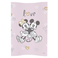 CEBA - Podložka přebalovací měkká COSY 50x70 Disney Minnie&Mickey Pink