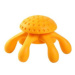 Hračka pes octopus mini plovoucí TPR oranžová Kiwi