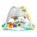 Vzdělávací deka s hrazdou a míčky, Lenochod, Eco toys