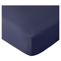 Tmavě modré napínací prostěradlo 90x190 cm So Soft Easy Iron – Catherine Lansfield