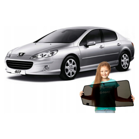 Záclony Kryty na Magnety Peugeot 407 Sedan