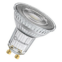 LED žárovka GU10 PAR16 LEDVANCE PARATHOM 8,3W (80W) teplá bílá (2700K) stmívatelná, reflektor 36