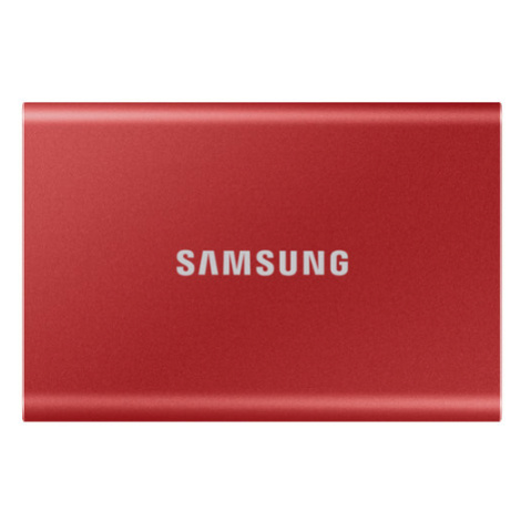Samsung Externí SSD disk-2TB-červený