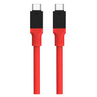 Kabel Tactical Fat Man Cable USB-C/USB-C, červená