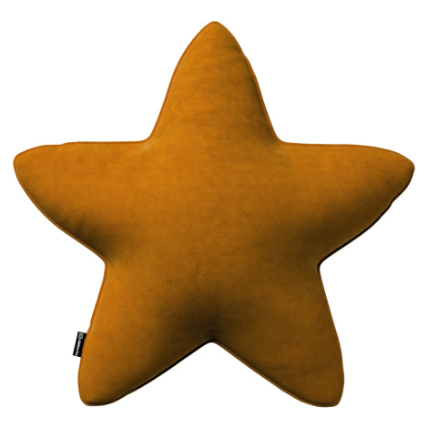 Dekoria Polštář  Hvězda 52x15cm mustard, 52 x 15 cm