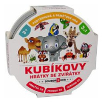 Teddies Kubíkovy hrátky se zvířátky 3v1