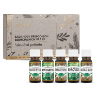 Saloos Vánoční pohoda sada esenciálních olejů 5x10 ml