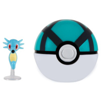 Jazwares Pokémon Clip N Go Poké Ball Horsea a Net Ball