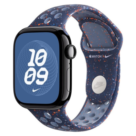 Apple Watch 42/41/40/38mm Blue Ribbon sportovní řemínek Nike S/M