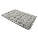 Tutumi Plyšový koberec 3D 120 x 170 cm - BOLONIA šedý