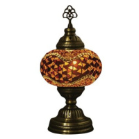 Krásy Orientu Orientální mozaiková stolní lampa Konya - 16 cm