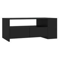 Shumee Konferenční stolek černý 102 × 55 × 42 cm kompozitní dřevo
