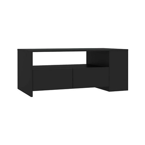 Shumee Konferenční stolek černý 102 × 55 × 42 cm kompozitní dřevo