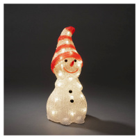 Konstsmide Christmas LED světelná figurka sněhuláka venkovní, IP44