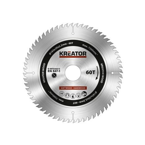 Kreator KRT020415, 185mm, 60T