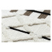 Koberec SEVILLA Y611A kratka, romby hnědý / bílý Fredzle berber marocký shaggy