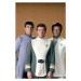 Fotografie Leonar Nimoy, William Shatner And Deforest Kelley., 26.7 × 40 cm