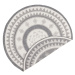 NORTHRUGS - Hanse Home koberce Kusový koberec Twin Supreme 103413 Jamaica grey creme kruh – na v
