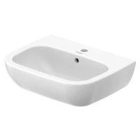 Umyvadlo Duravit D-Code 55x43 cm otvor pro baterii, s přetokem 23105500002