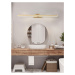 TooLight Koupelnové LED svítidlo APP835-1W 80 cm zlaté/neutrální bílá