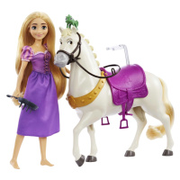 Mattel disney hlw23 princezna locika a kůň  maximus