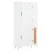 vidaXL Skříň highboard bílá 69,5 x 34 x 180 cm kompozitní dřevo