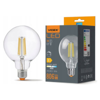 LED žárovka filament - E27 - 7W - G95 - stmívatelná - neutrální bílá