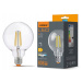 LED žárovka filament - E27 - 7W - G95 - stmívatelná - neutrální bílá