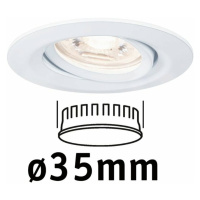 PAULMANN LED vestavné svítidlo Nova mini výklopné 1x4W 2700K bílá mat 230V 942.92