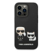 Karl Lagerfeld KLHMP14XSSKCK hard silikonové pouzdro iPhone 14 PRO MAX 6.7" black Liquid Silicon