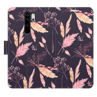 iSaprio flip pouzdro Ornamental Flowers 02 pro Xiaomi Redmi Note 8 Pro