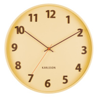Karlsson 5920LY designové nástěnné hodiny 40 cm