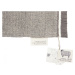 Lorena Canals koberce Vlněný koberec Steppe - Sheep Grey Rozměry koberců: 80x140