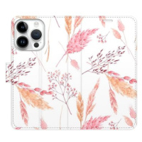 iSaprio flip pouzdro Ornamental Flowers pro iPhone 15 Pro