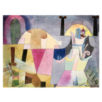 Obrazová reprodukce Black Column in a Landscape, Paul Klee, 40 × 30 cm