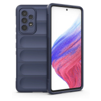 Magic Shield pouzdro pro Samsung Galaxy A53 5G flexibilní pancéřové pouzdro tmavě modré