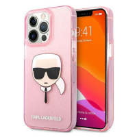 Karl Lagerfeld KLHCP13XKHTUGLP hard silikonové pouzdro iPhone 13 Pro MAX 6.7