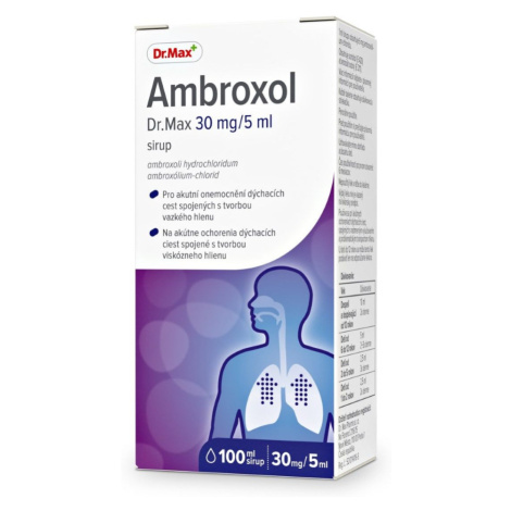 Dr. Max Ambroxol 30 mg/ 5 ml sirup 100 ml