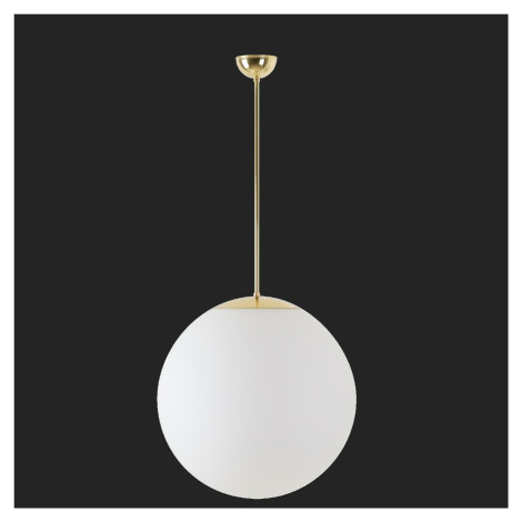 OSMONT ISI70035 ISIS P4 PM-M závěsné plastové svítidlo mosaz leštěná / bílá IP40 3000 K 41W LED 