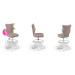 Entelo Dětská židle PETIT 4 | bílá podnož Jasmine 8