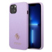 Kryt Guess iPhone 13 mini 5,4" purple hardcase Saffiano 4G Small Metal Logo (GUHCP13SPS4MU)