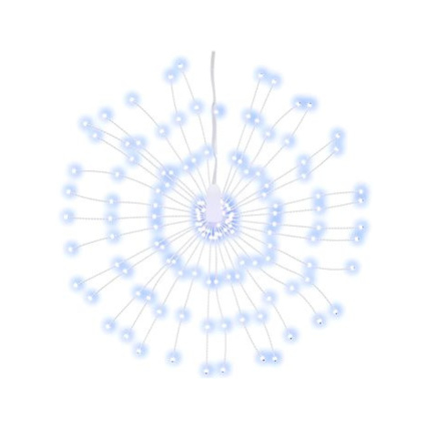 Shumee vánoční hvězdicové světlo 140 studeně bílých LED diod, 17 cm