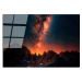 Skleněný obraz 100x70 cm Night Sky – Wallity