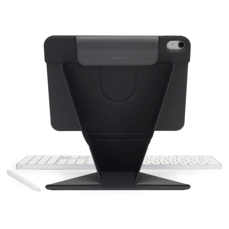 Pipetto Origami No6 Stand Case Black iPad Air 11" M2 2024/M3 2025 / iPad Air 10.9" (2022/2020)