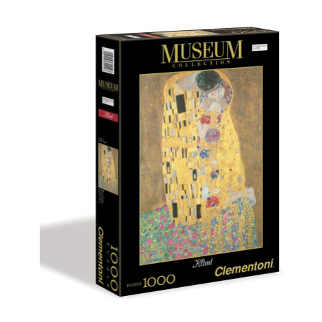 Clementoni - Puzzle Museum 1000 Klimt-Polibek