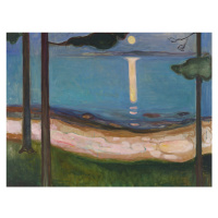 Obrazová reprodukce Moonlight, Edvard Munch, 40 × 30 cm