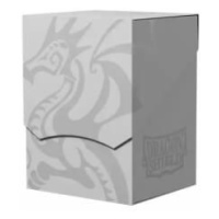 Krabička na karty Dragon Shield Deck Shell - Ashen White